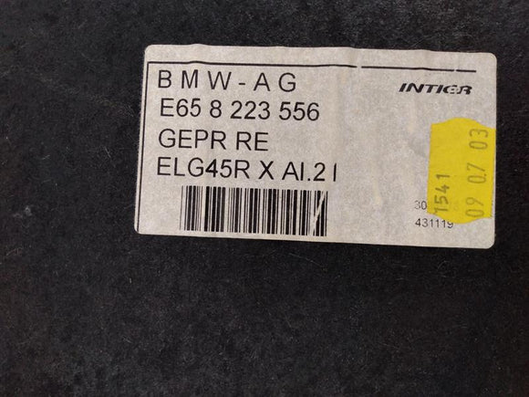 BMW 745I Trunk Right Side Trim Cover