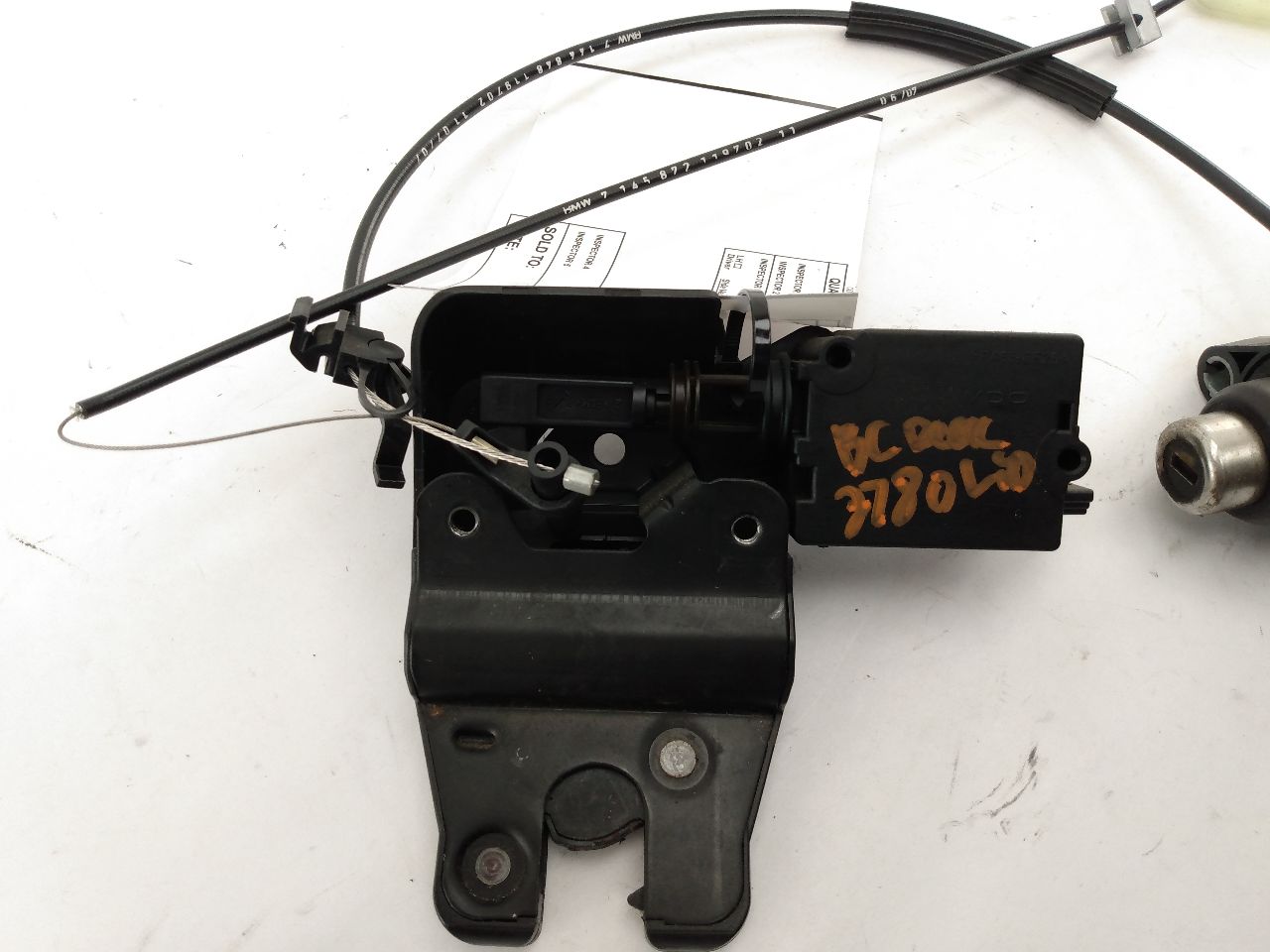 BMW 750LI Deck Lid Latch And Lock - 0