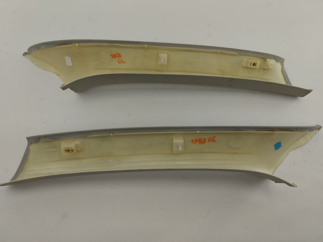 BMW 745I Pair Of Interior A Pillar Trim Pieces