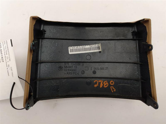 BMW 750LI Front Center Console Rear Trim Piece