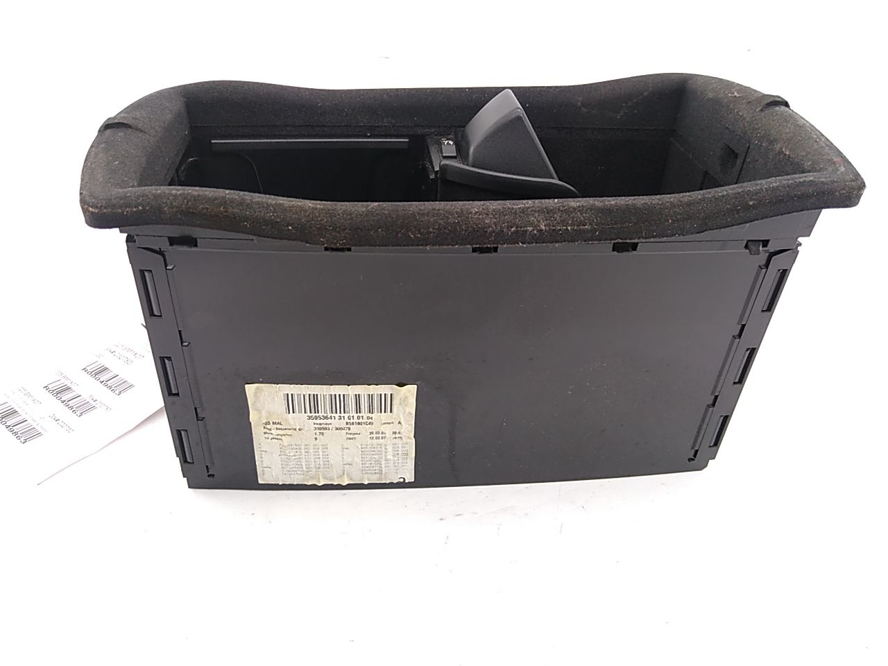 BMW 750LI Center Console Storage Compartment