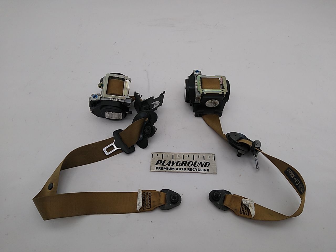 BMW 750LI Pair Of Front Seat Belts