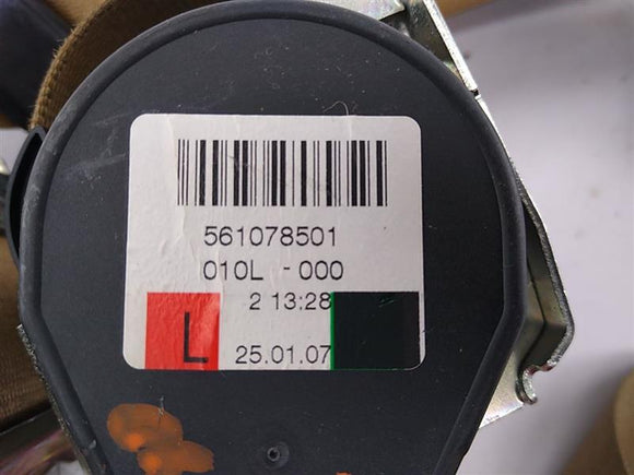 BMW 750LI Pair Of Front Seat Belts