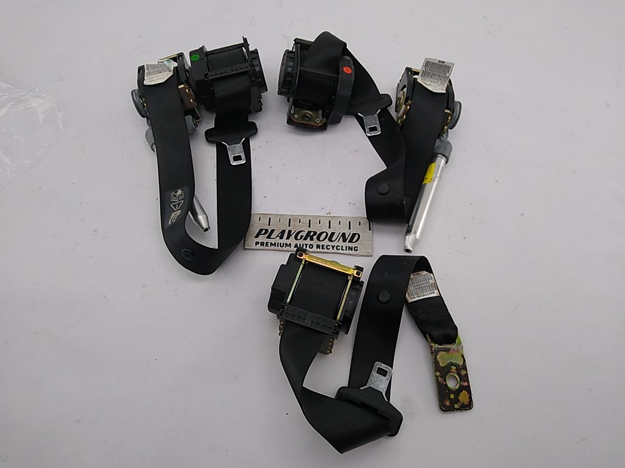 BMW 745I Pair Of Rear Seat Belts