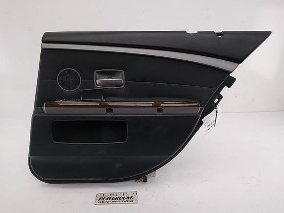 BMW 745I Rear Right Door Trim Panel