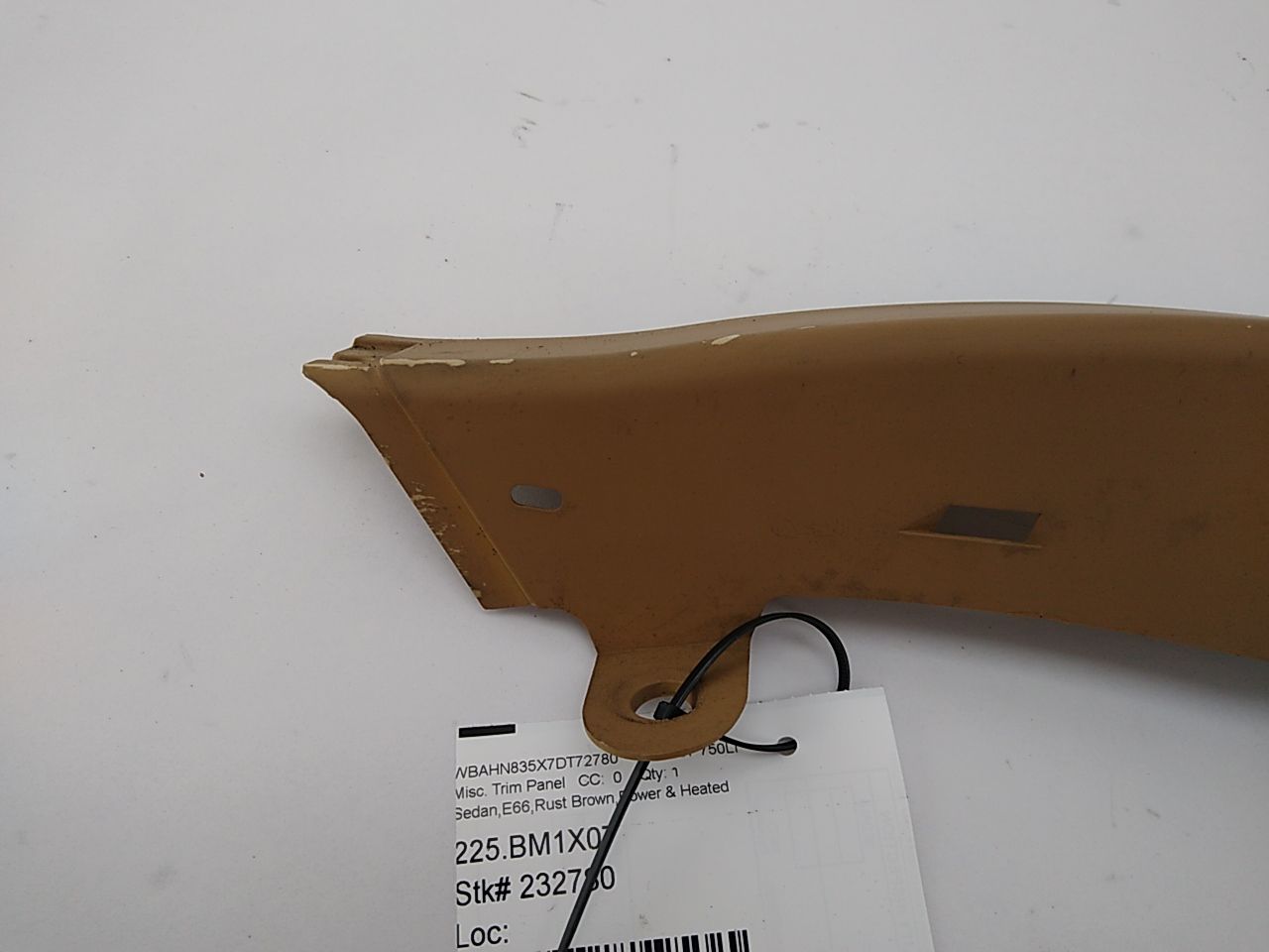 BMW 750LI Rear Right Quarter Panel Trim - 0