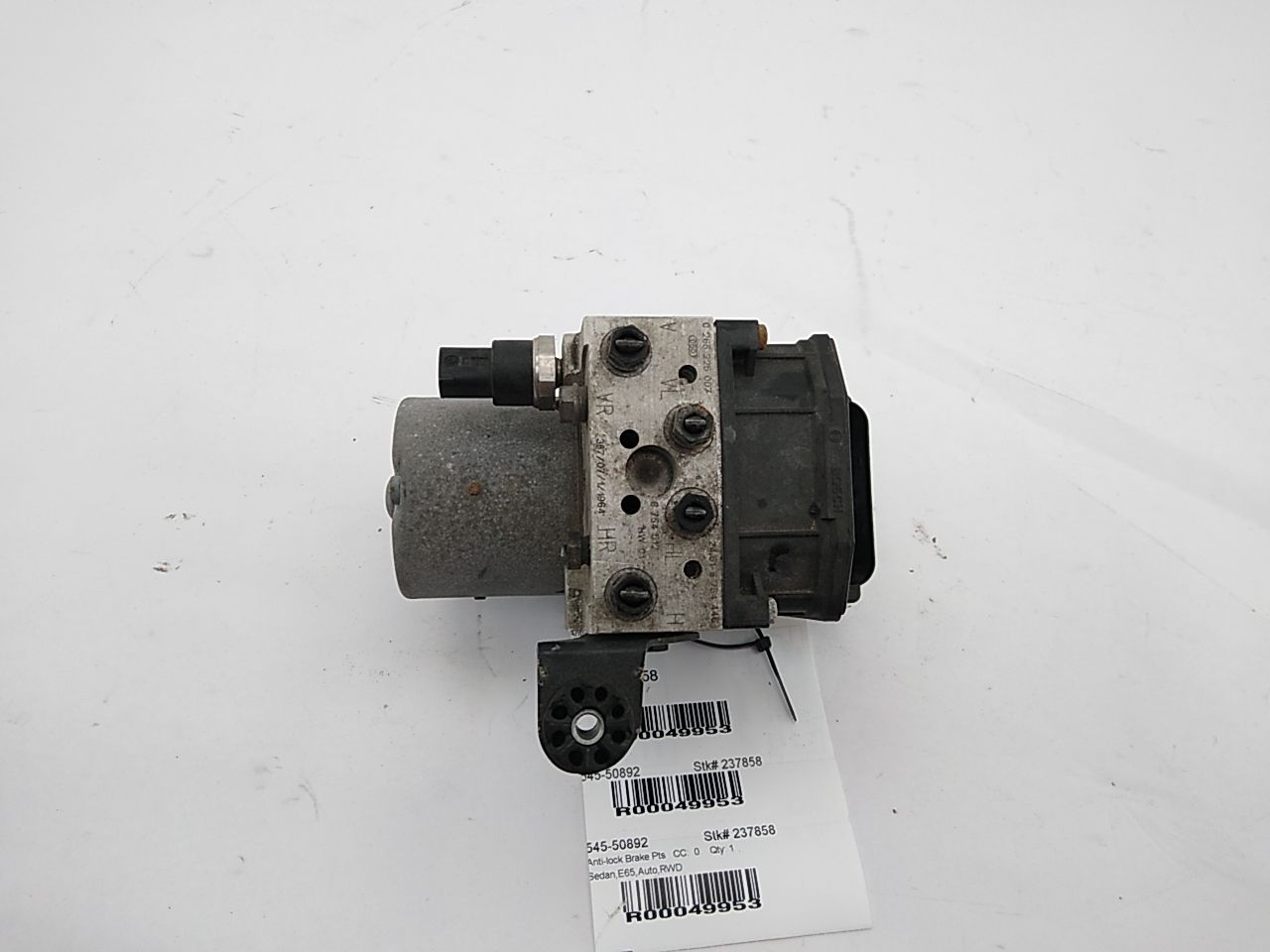 BMW 745I Anti Lock Brake Pump And Control Module