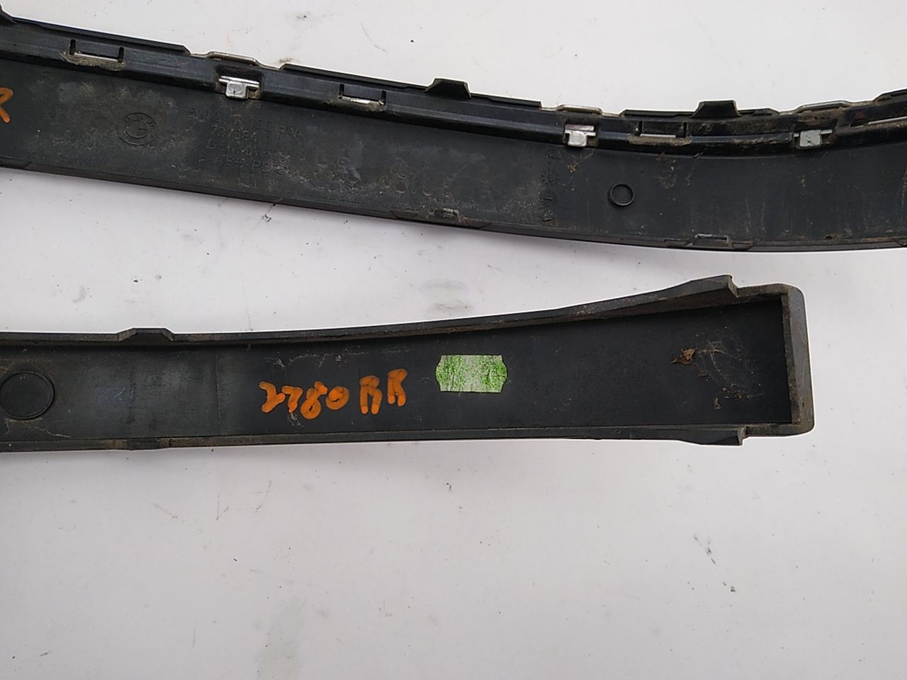 BMW 750LI Pair Of Rear Right Bumper Moulding Trim