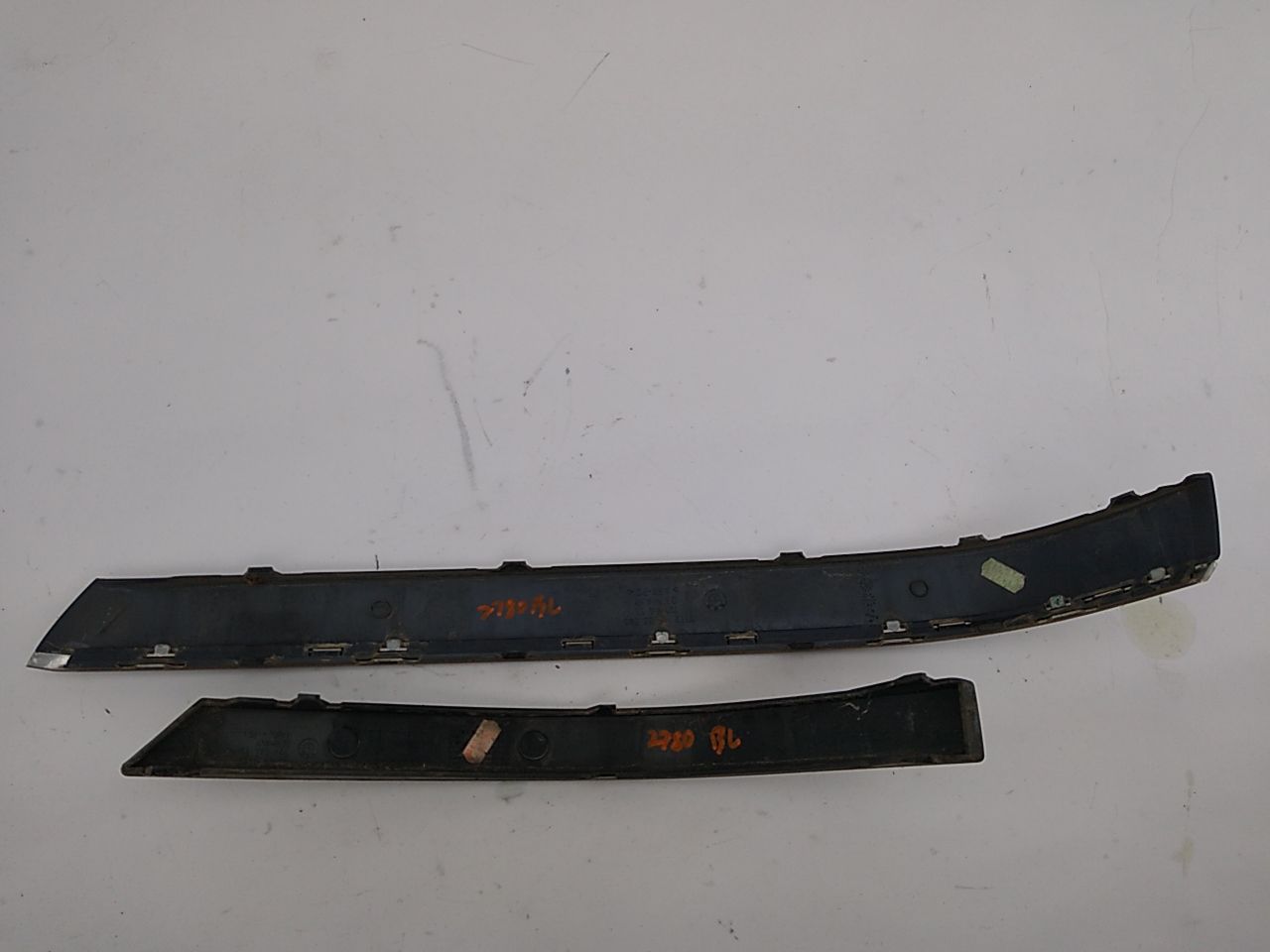 BMW 750LI Pair Of Rear Left Bumper Moulding Trim