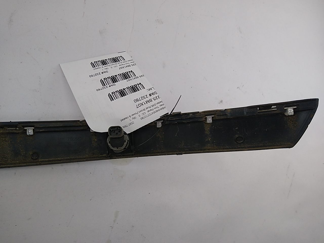 BMW 750LI Front Right Bumper Moulding Trim