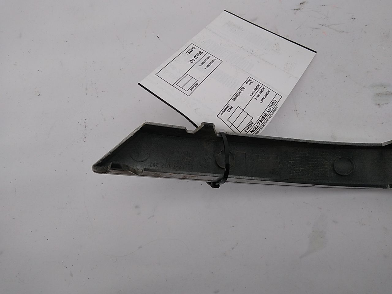 BMW 745I Rear Left Bumper Moulding Trim