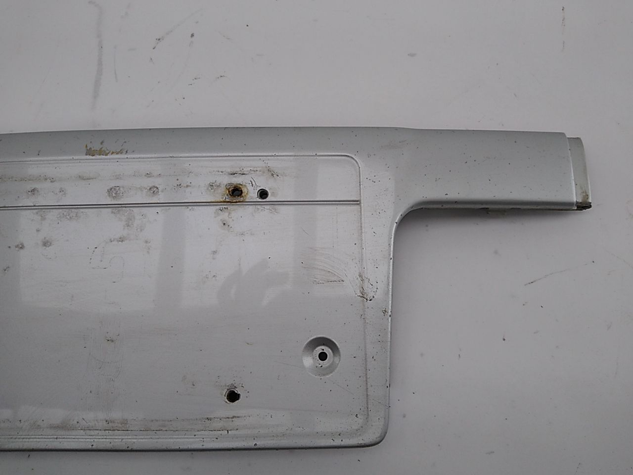 BMW 745I Front Bumper License Plate Mounting Bracket