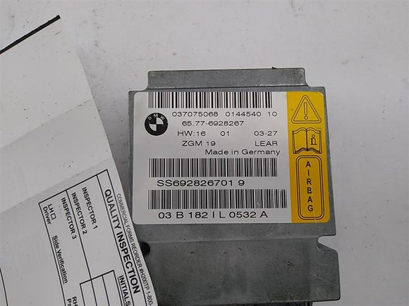 BMW 745I Air Bag Control Module