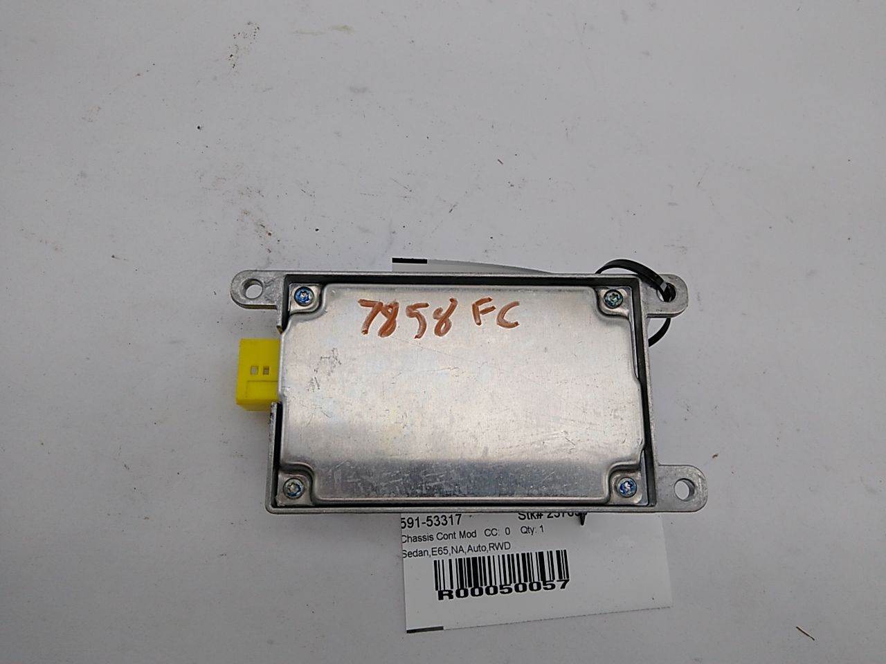 BMW 745I Air Bag Control Module