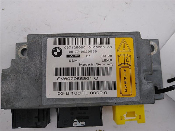 BMW 745I Air Bag Crash Sensor