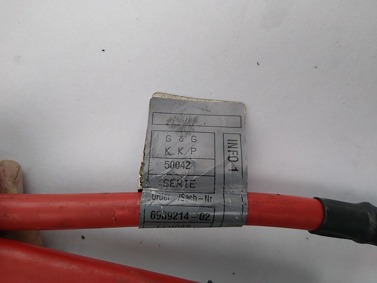 BMW 750LI Main Power Wire