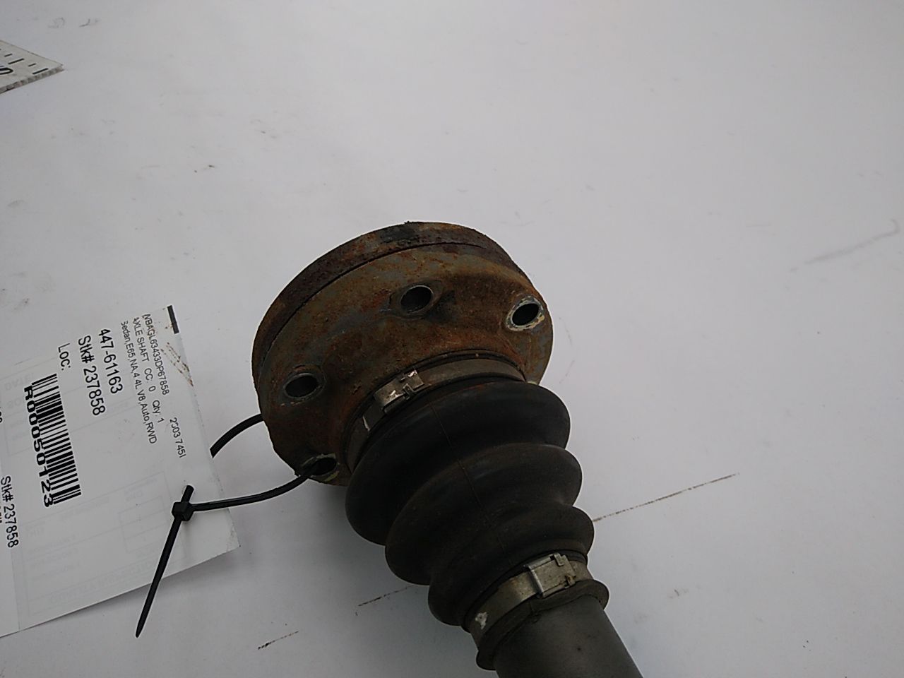 BMW 745I Rear Right Axle Shaft