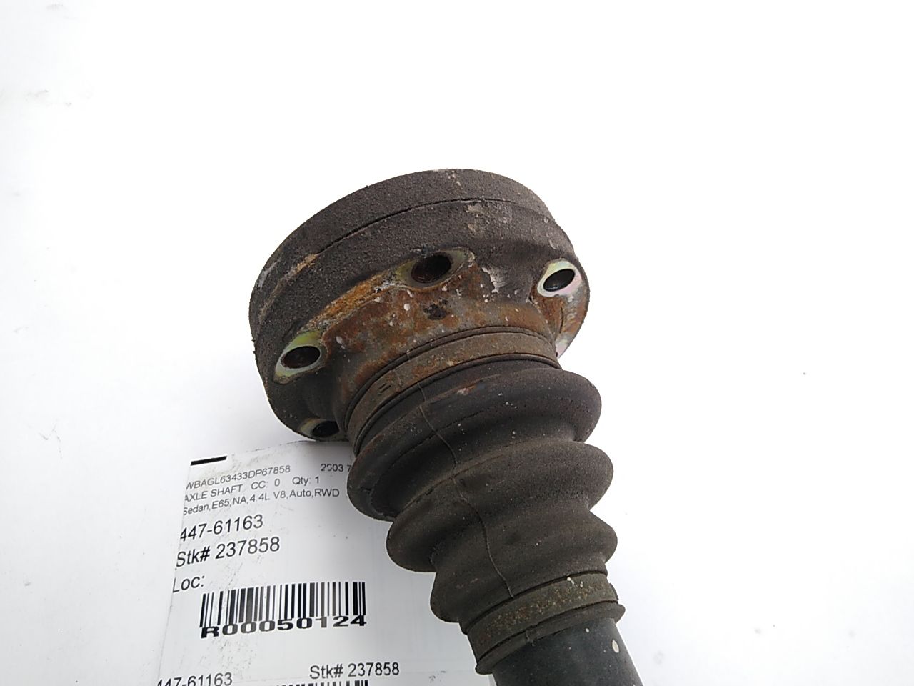 BMW 745I Rear Left Axle Shaft