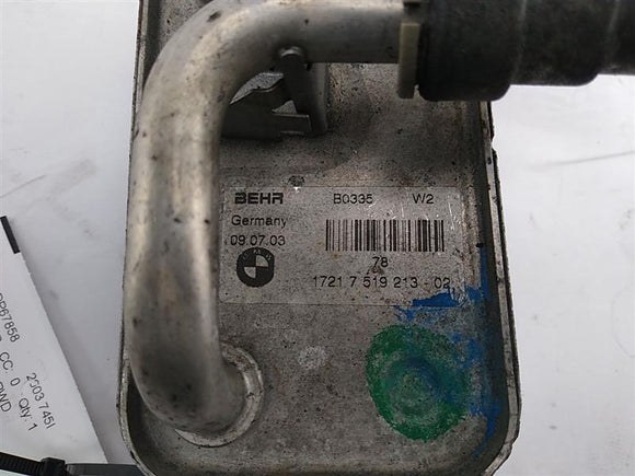 BMW 745I Engine Oil Cooler