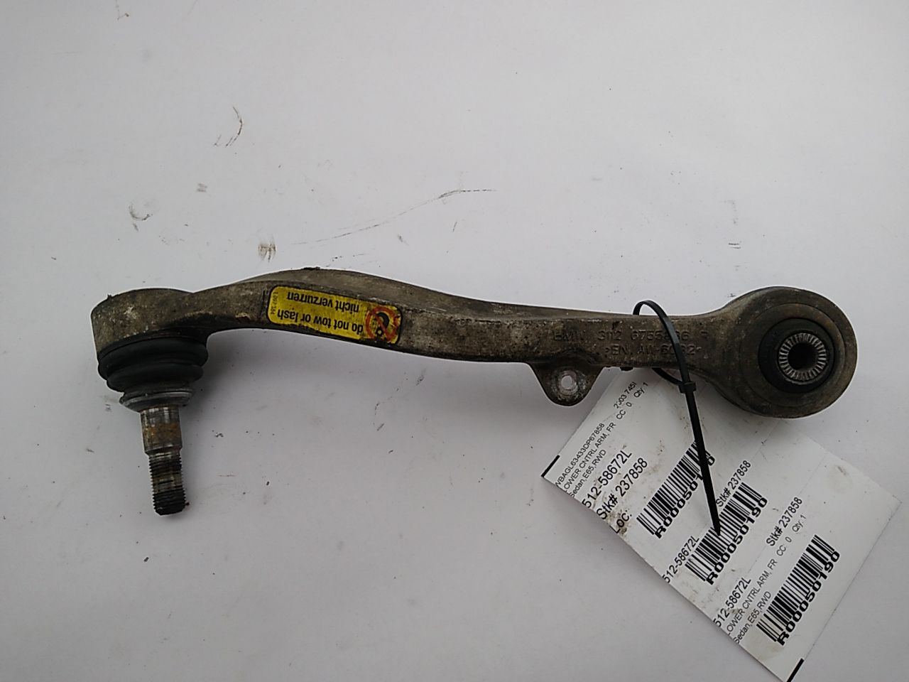 BMW 745I Front Left Lower Control Arm