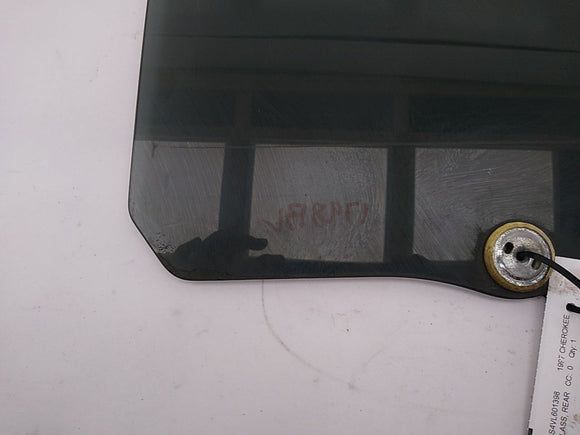 Jeep Cherokee Rear Left Door Glass