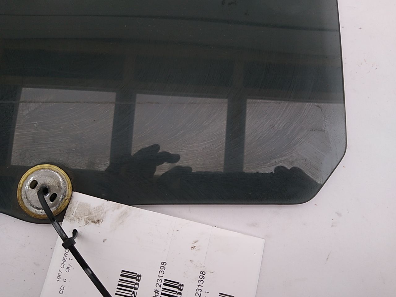 Jeep Cherokee Rear Left Door Glass