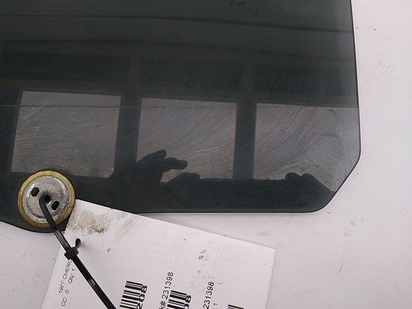 Jeep Cherokee Rear Left Door Glass