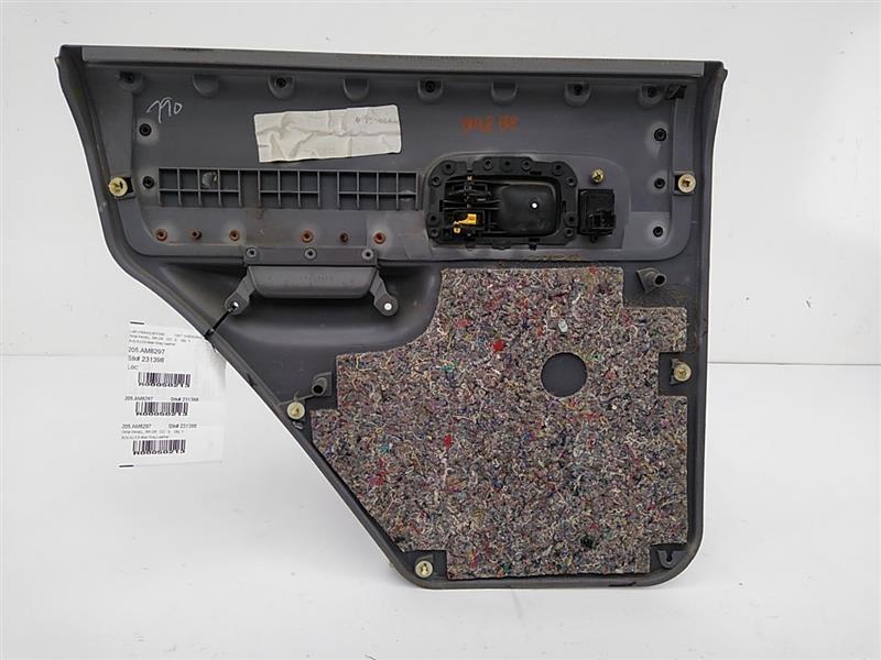 Jeep Cherokee Rear Right Door Trim Panel