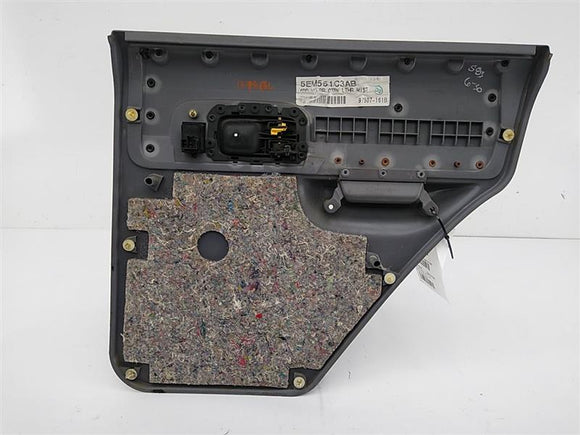 Jeep Cherokee Rear Right Door Trim Panel