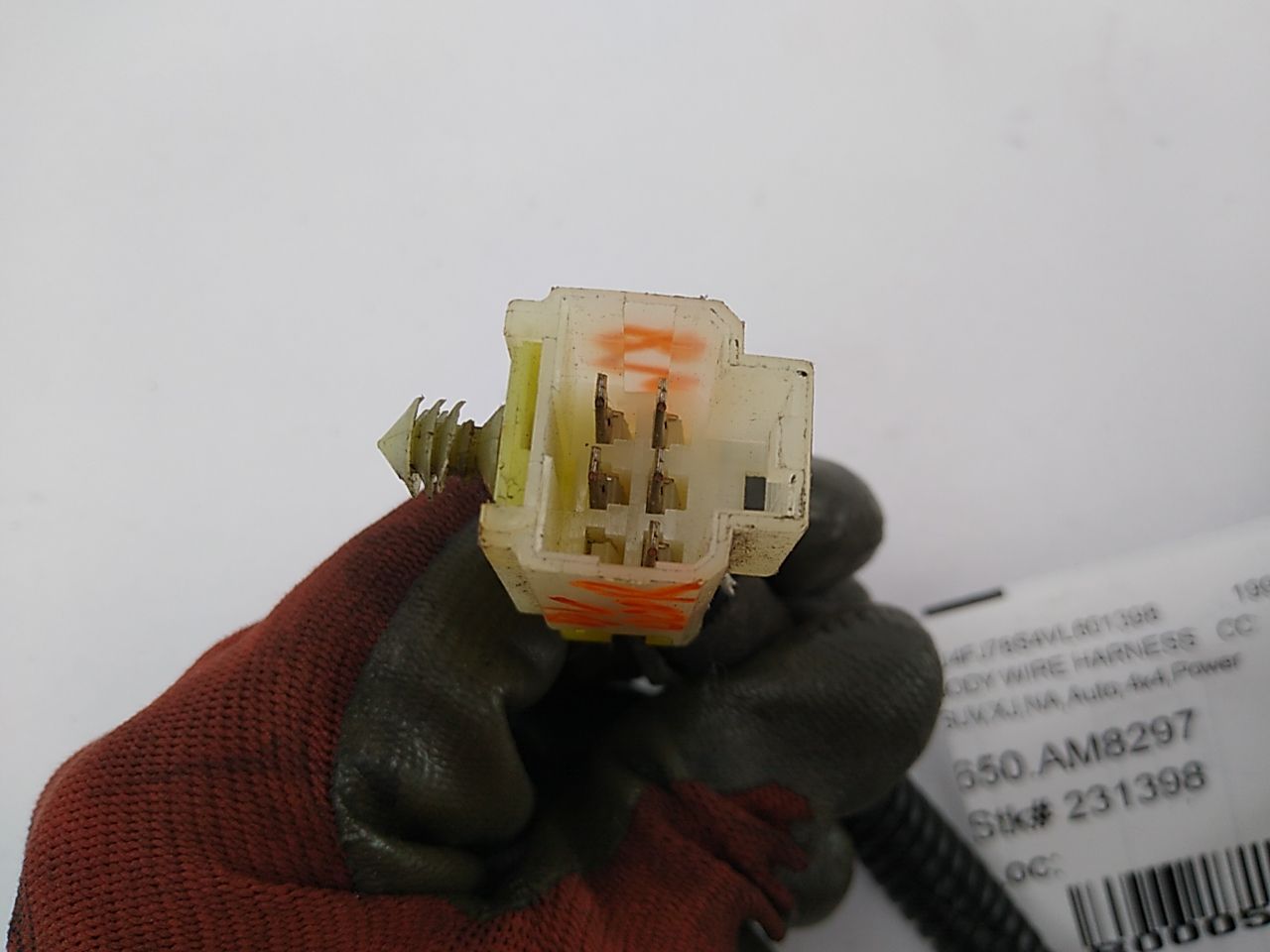 Jeep Cherokee Rear Left Door Harness