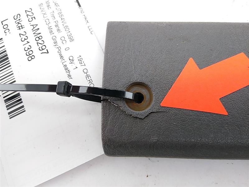 Jeep Cherokee Rear Left Lower Trunk Latch Trim
