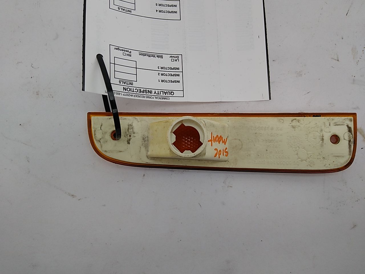 Jeep Cherokee Front Right Side Mounted Side Marker Light