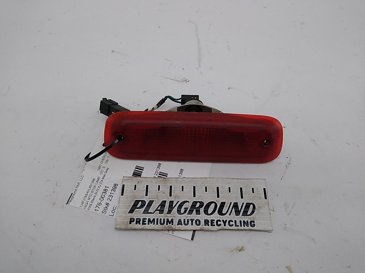 Jeep Cherokee Third Brake Light