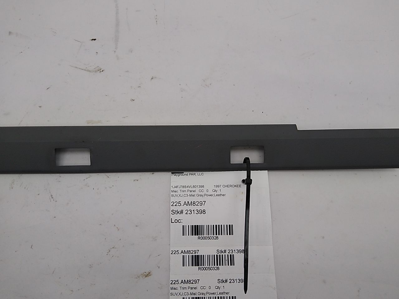 Jeep Cherokee Rear Right Upper Roof B - C Pillar