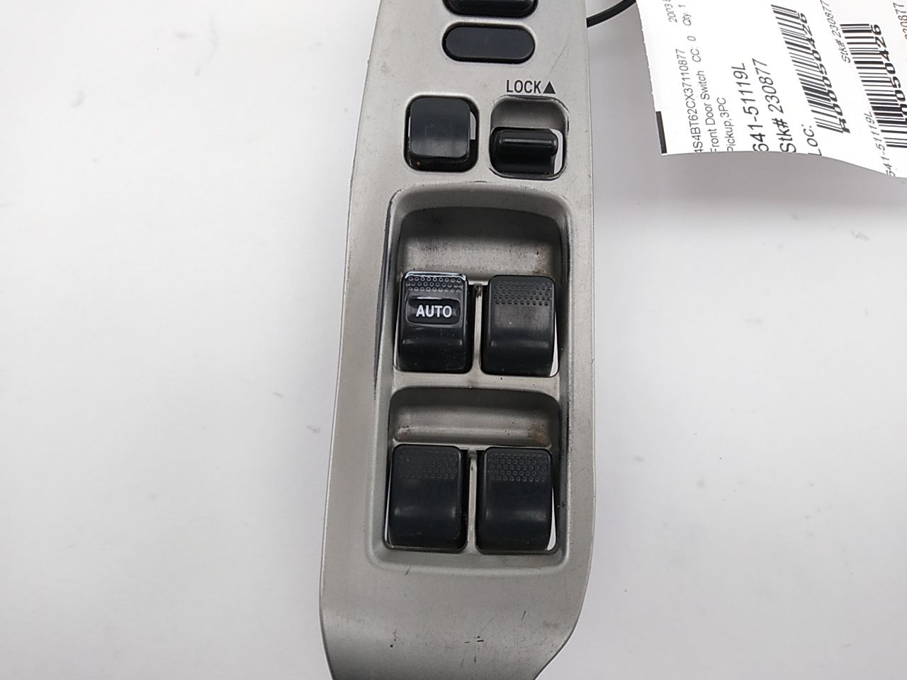 Subaru Baja Front Left Door Switch Panel