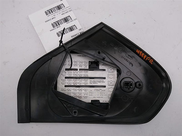 Chevrolet Corvette Front Right Interior Fuse Panel Cover