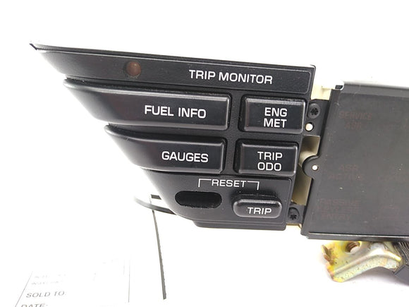 Chevrolet Corvette Interior Center Driver Information Switch Panel