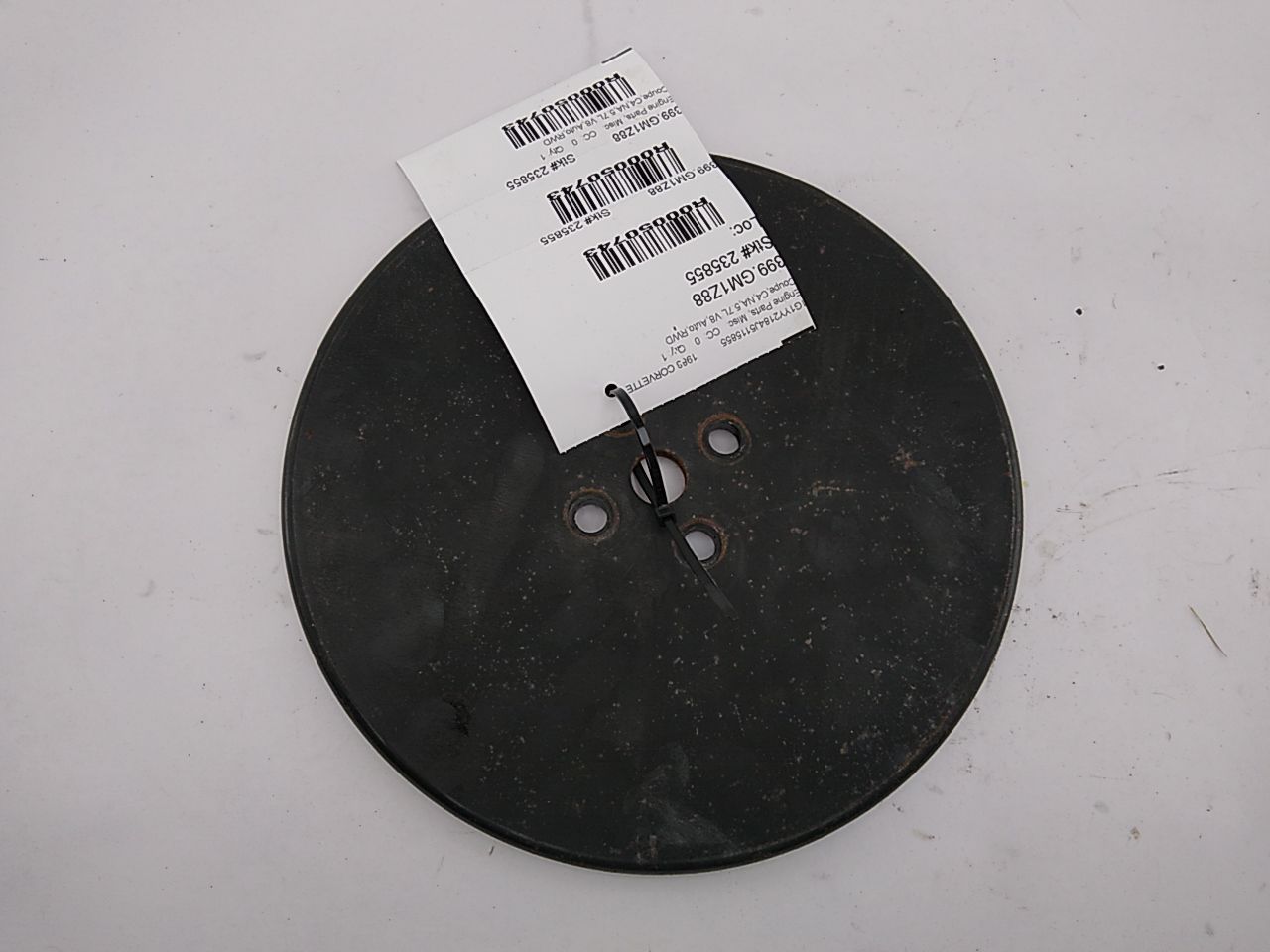 Chevrolet Corvette Belt Counter Weight