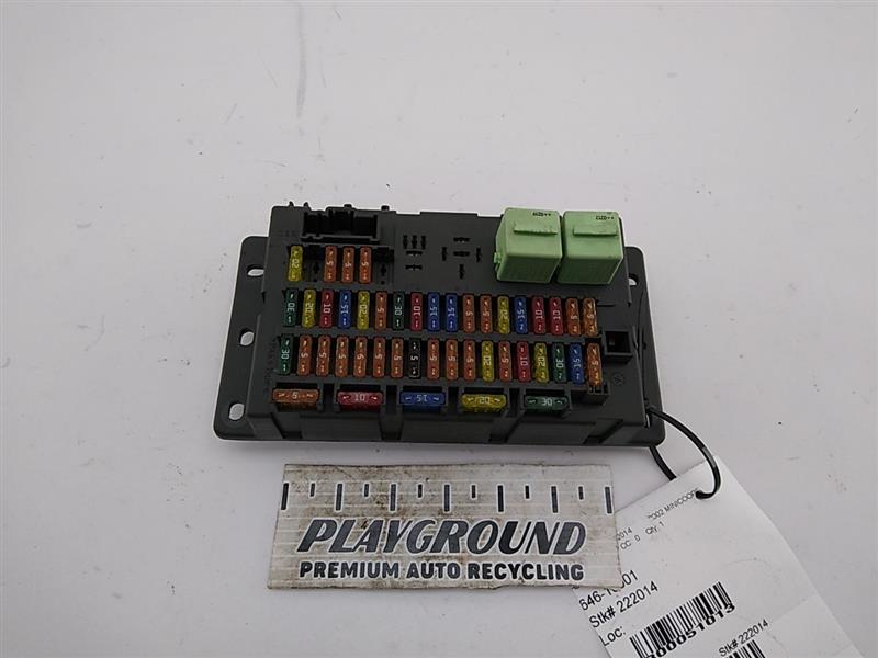 Mini Cooper S Fuse Box