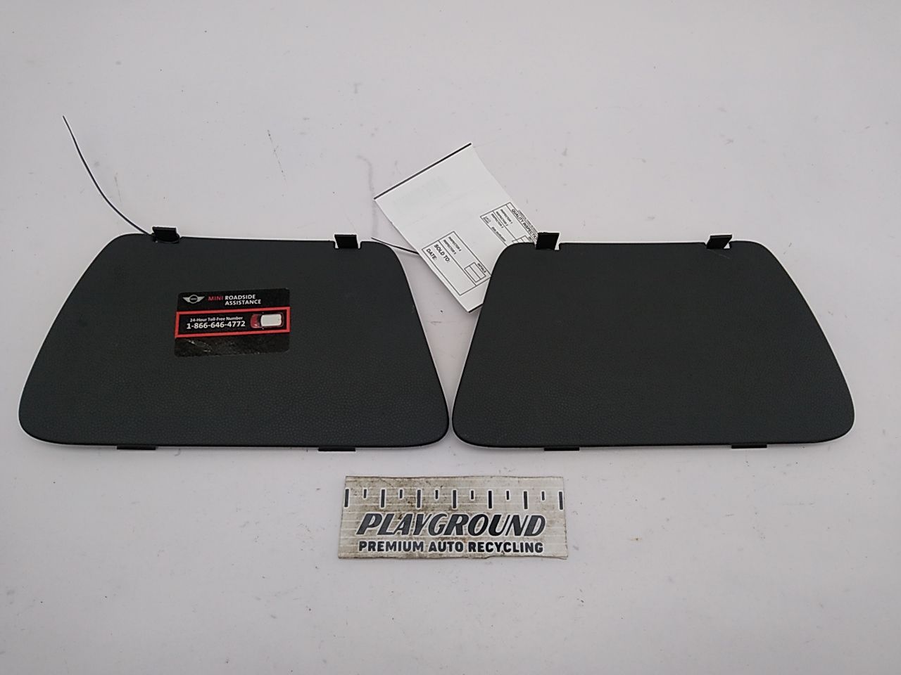 Mini Cooper S Pair Of Rear Trim Compartment Covers