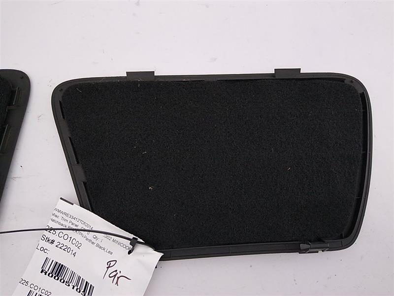 Mini Cooper S Pair Of Rear Trim Compartment Covers