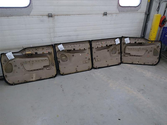 Ford Excursion Set Of Four Interior Door Trim Panels