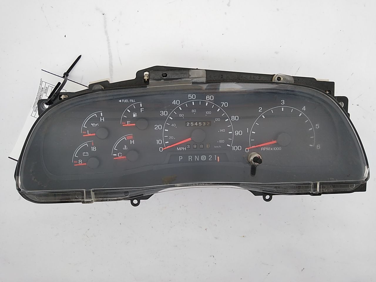 Ford Excursion Front Left Instrument Gauge Cluster