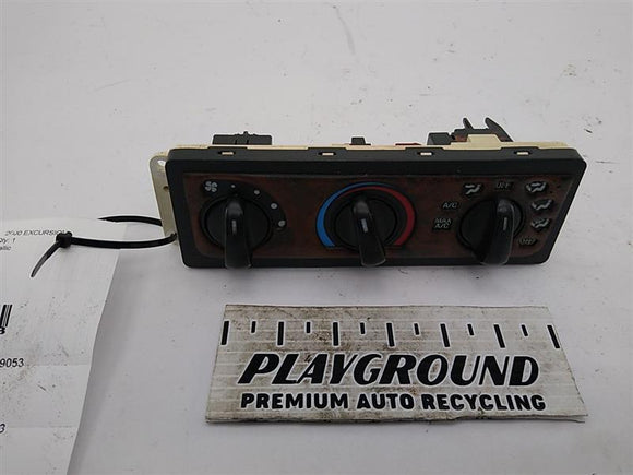 Ford Excursion Front Center Lower Main Temperature Control Panel