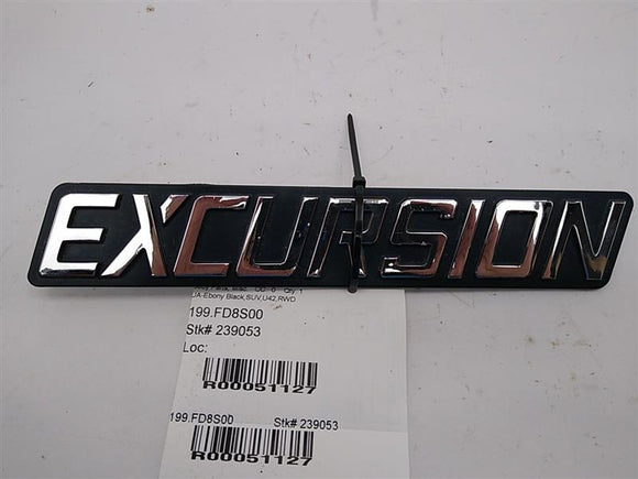Ford Excursion Excursion Exterior Decal