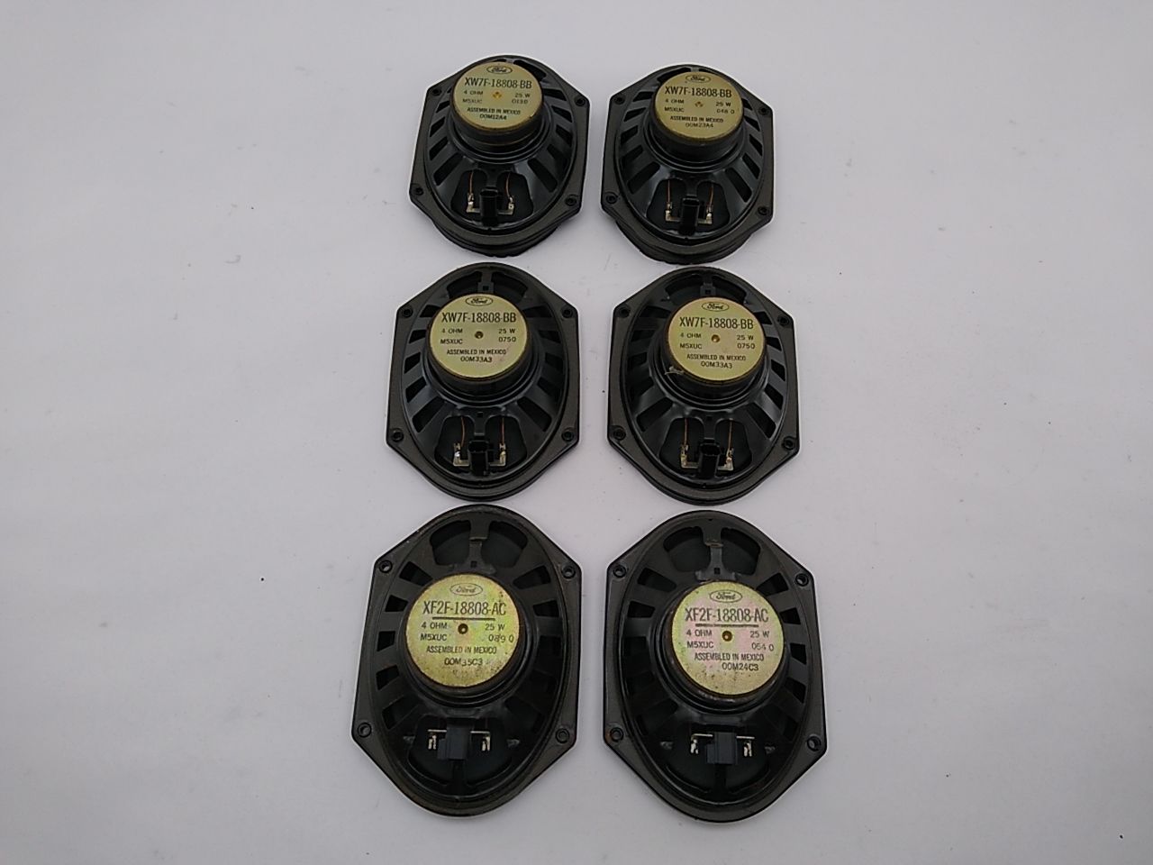 Ford Excursion Set Of Six Main Interior Speakers