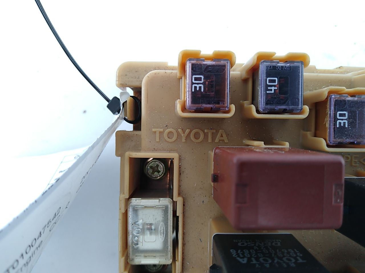 Toyota Celica Fuse Box