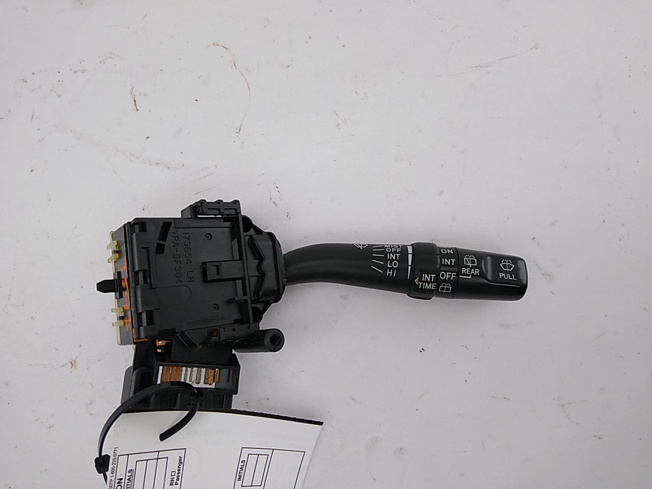 Toyota Celica Windshield Wiper Control Switch