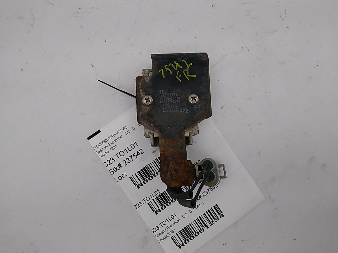 Toyota Celica Daytime Running Light Resistor