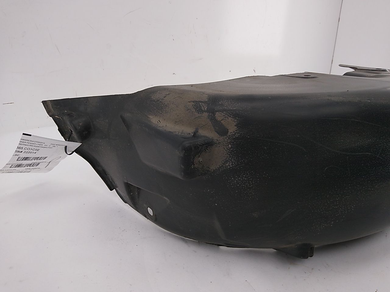 Mini Cooper S Rear Right Fender Liner